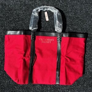 Victoria’s Secret red tote